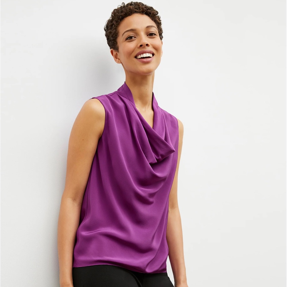MM Lafleur Sloane top in Purple Jasper